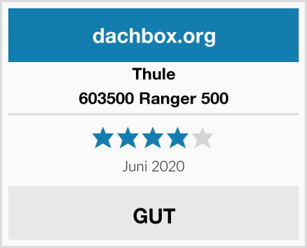 Thule 603500 Ranger 500 Test