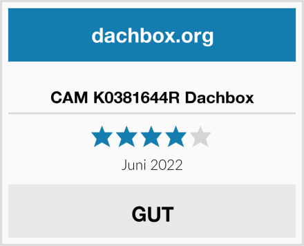  CAM K0381644R Dachbox Test