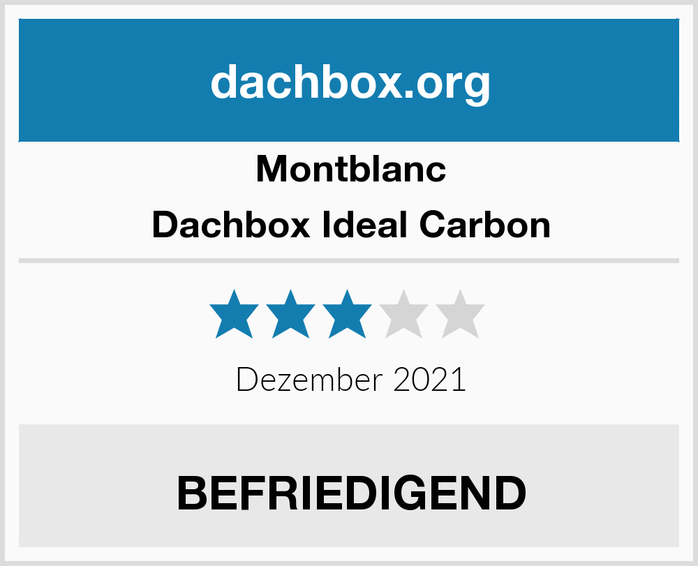 Mont Blanc Dachbox Ideal Carbon 