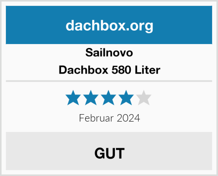 Sailnovo Dachbox 580 Liter Test