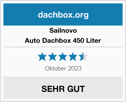 Sailnovo Auto Dachbox 450 Liter Test