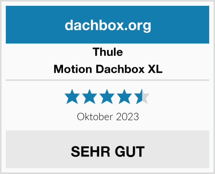 Thule Motion Dachbox XL Test