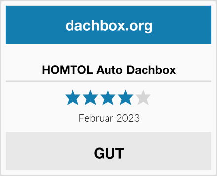  HOMTOL Auto Dachbox Test