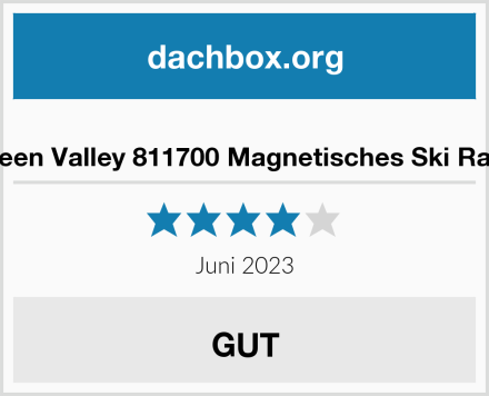  Green Valley 811700 Magnetisches Ski Rack Test