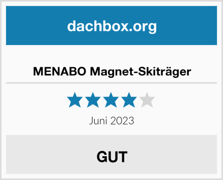  MENABO Magnet-Skiträger Test