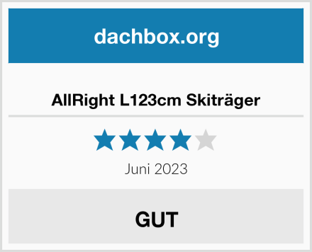  AllRight L123cm Skiträger Test